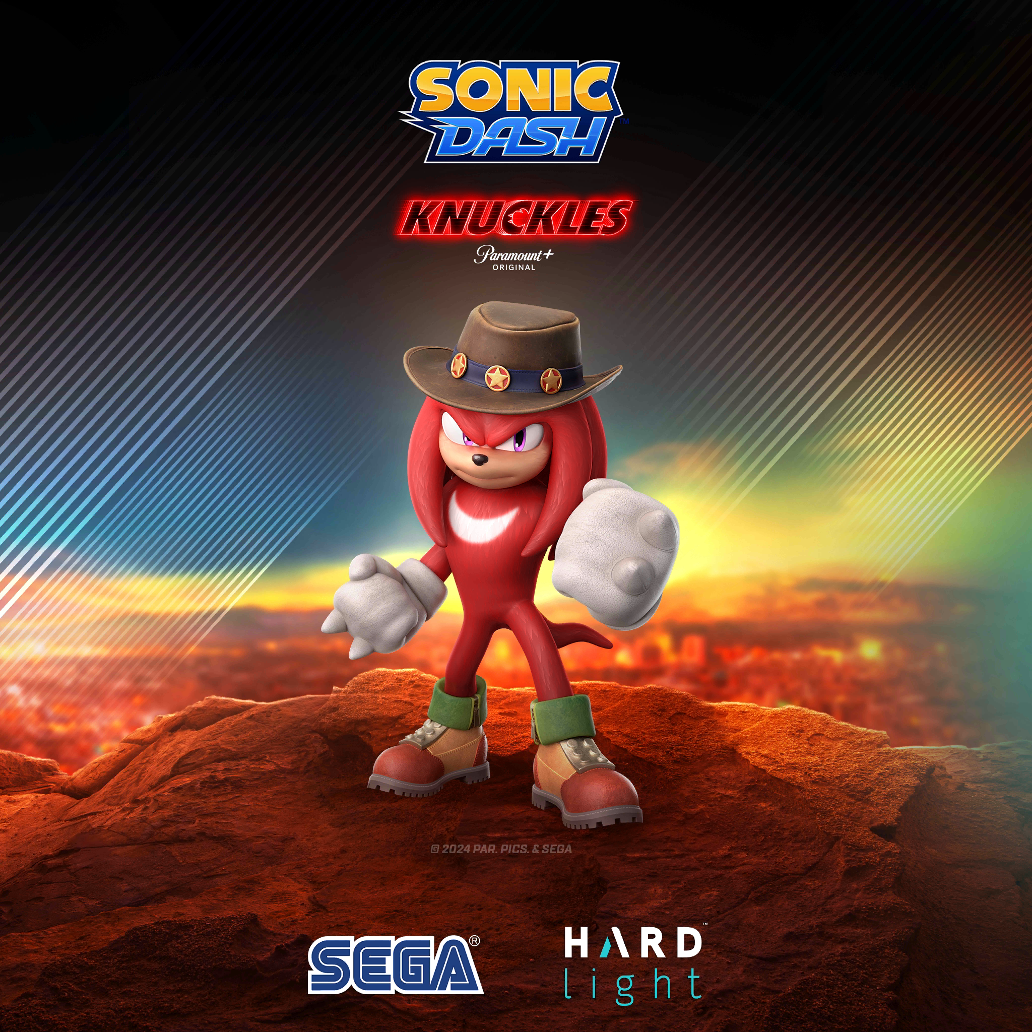 Sonic Dash - Splash Screen (Series Knuckles)