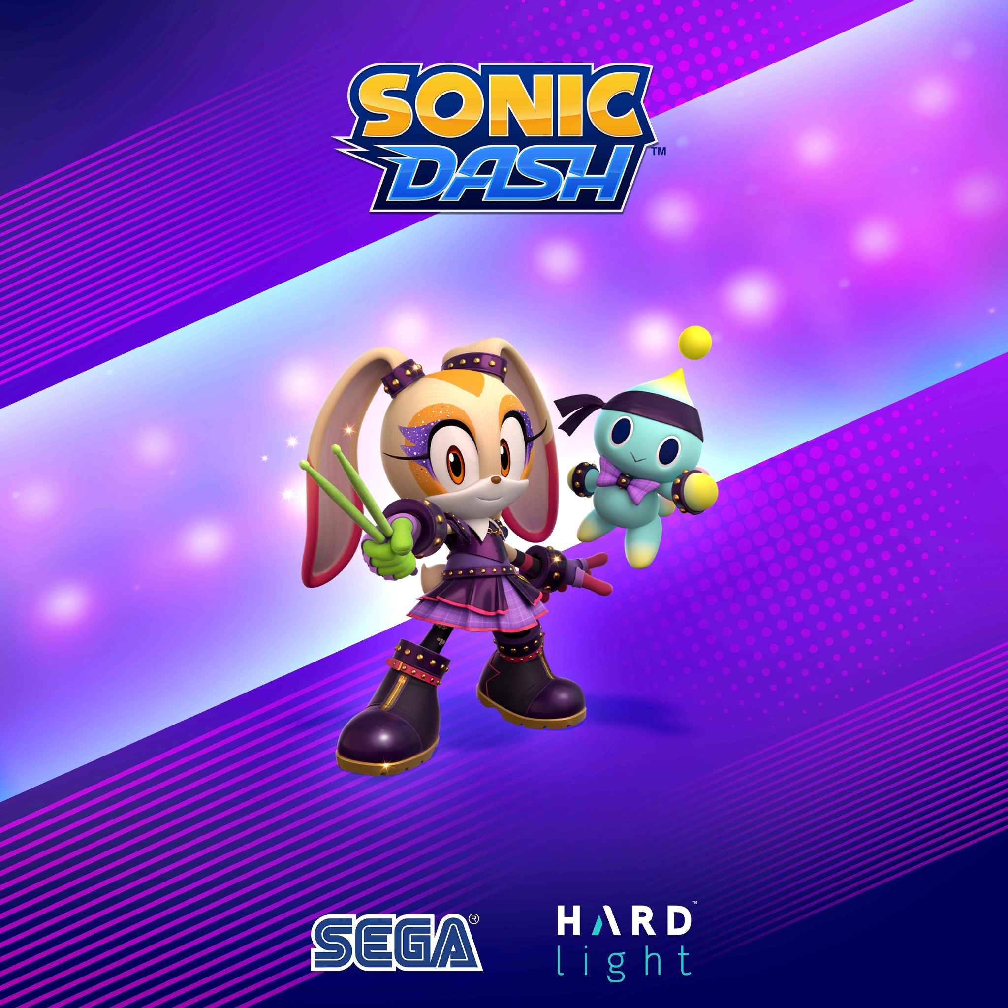 Sonic Dash - Splash Screen (Drummer Cream)