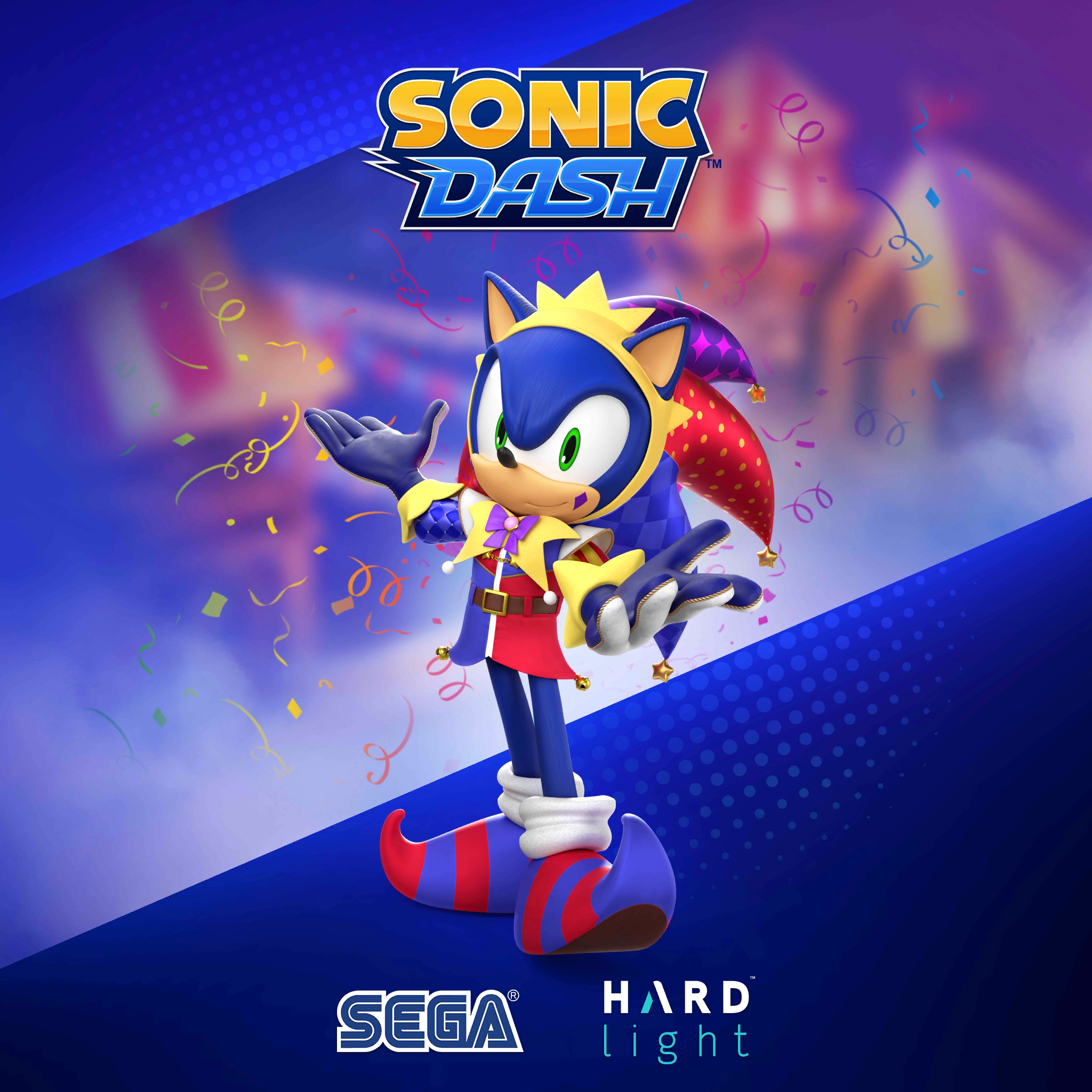 Sonic Dash - Splash Screen (Jester Sonic)