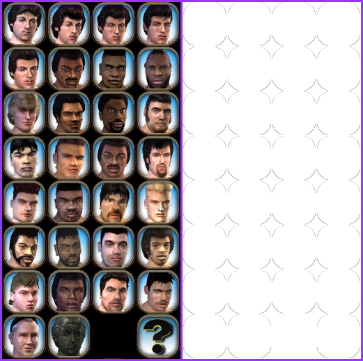 Rocky - Character Select Icons