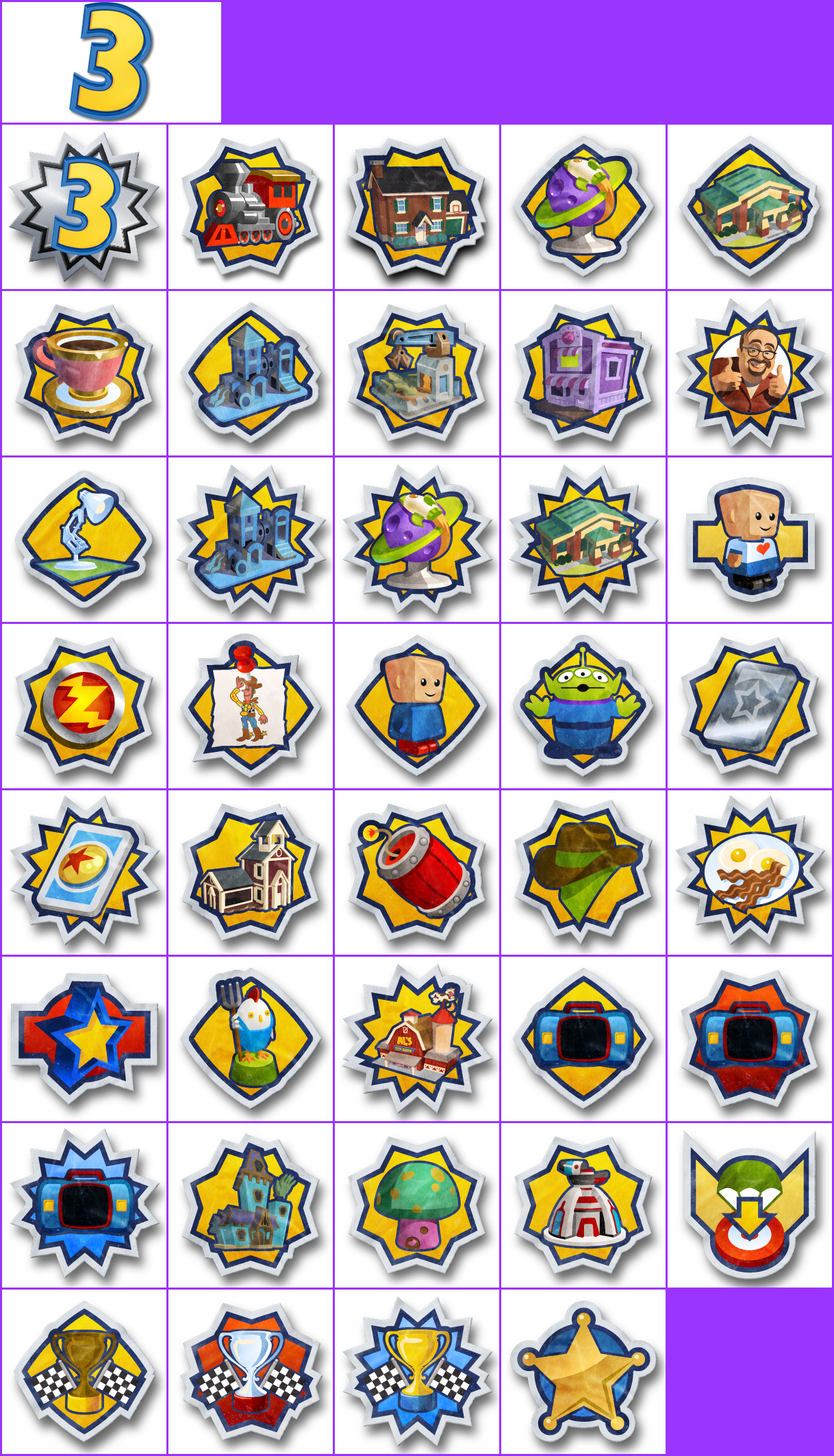 Trophy Banner & Icons