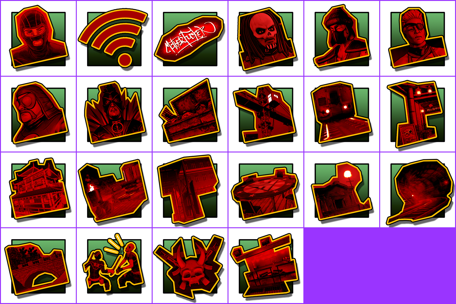 Kick-Ass 2 - Trophy Icons