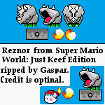 Super Mario World: Just Keef Edition (Hack) - Reznor