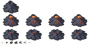 Evoland II - Volcano