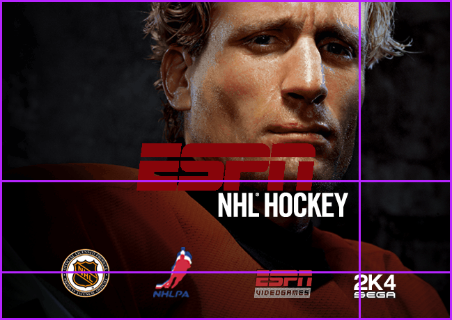 ESPN NHL Hockey - Title Screen