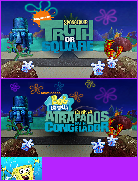 SpongeBob's Truth or Square - Game Banner & Icon