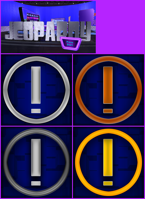 Jeopardy! - Trophy Banner & Icons