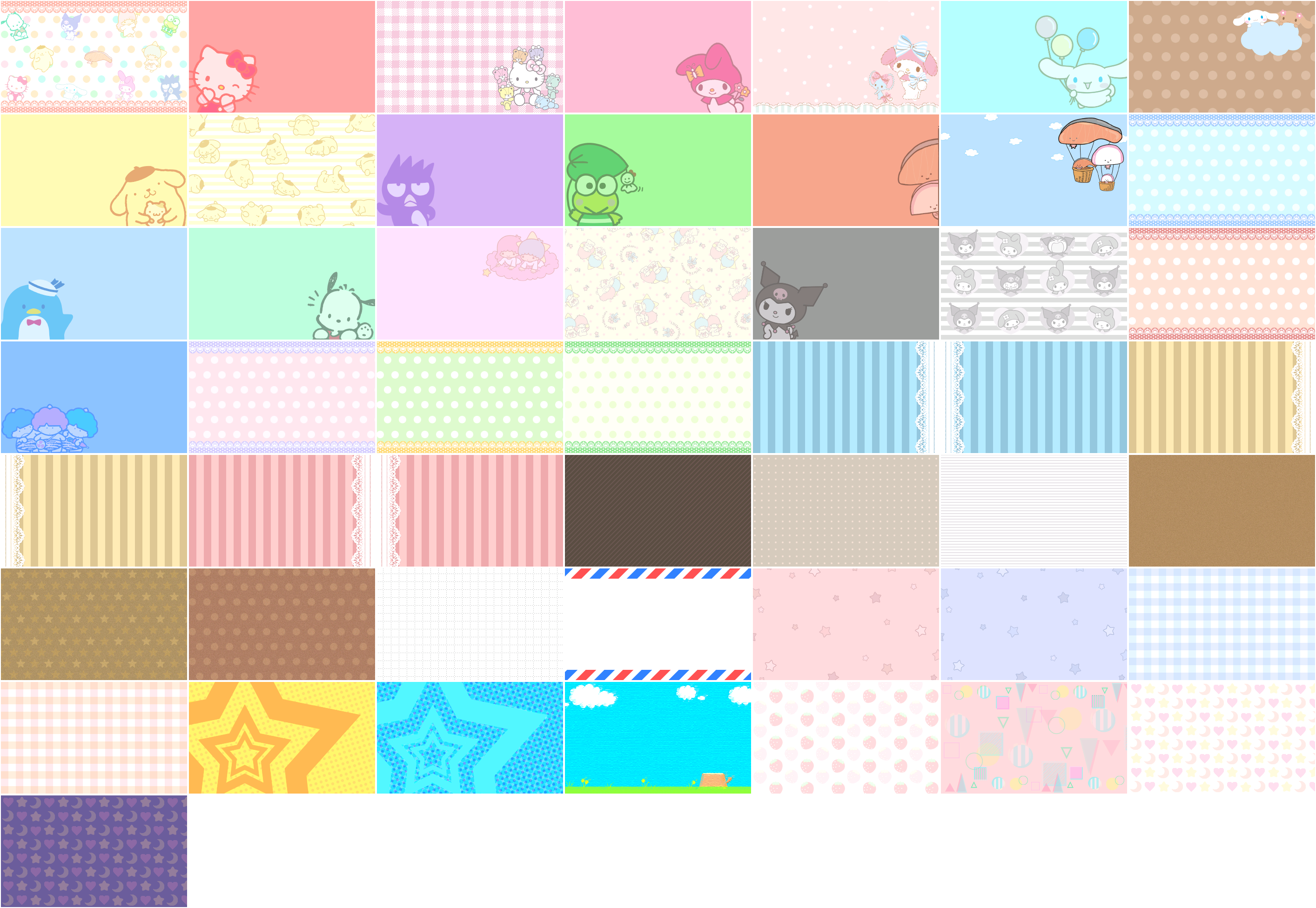 Sanrio Characters Picross - Boards