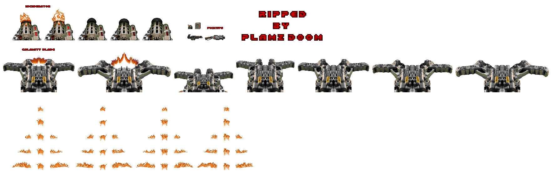 DOOM / DOOM II - Incinerator & Calamity Blade