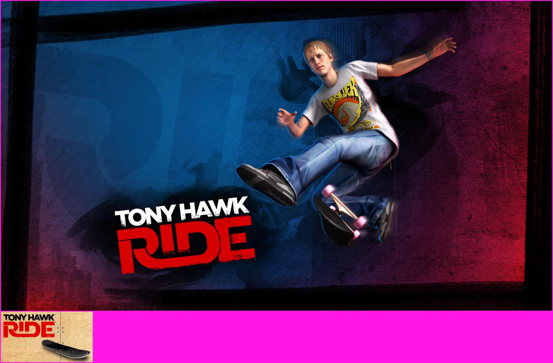 Tony Hawk Ride - Game Banner & Icon