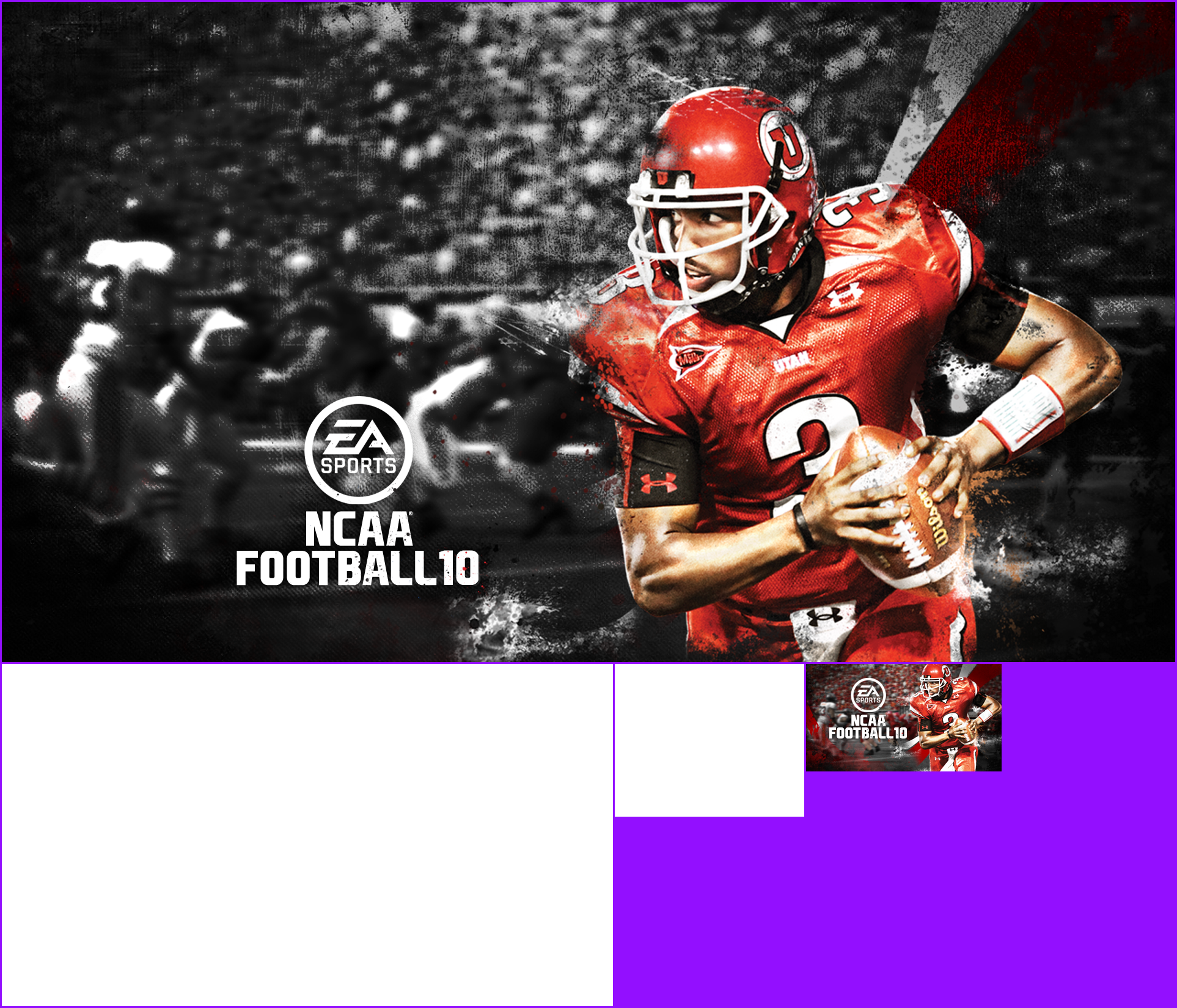 NCAA Football 10 - Game Banner & Icon