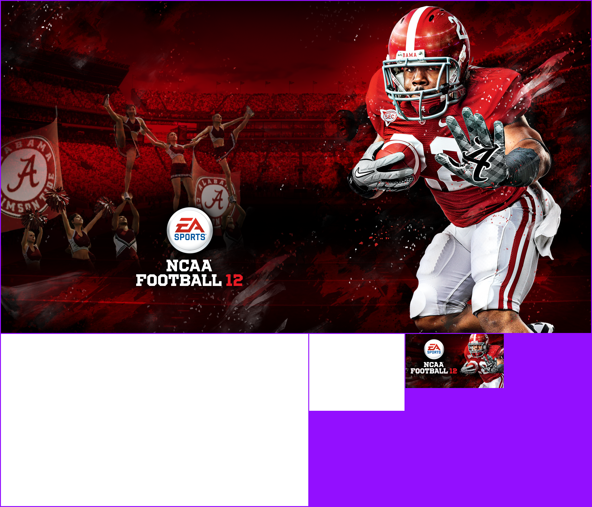 NCAA Football 12 - Game Banner & Icon