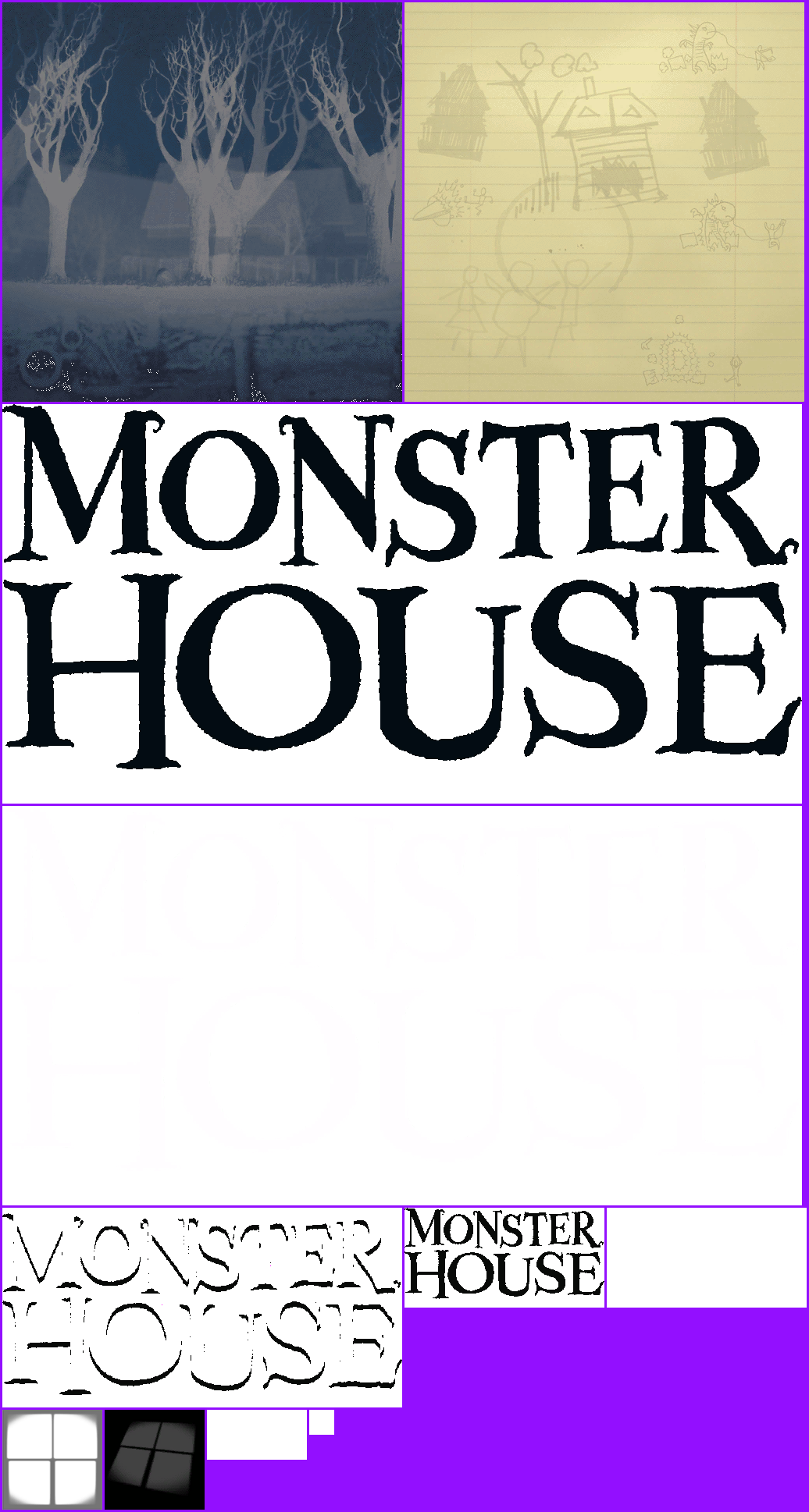 Monster House - Title Screen & Main Menu