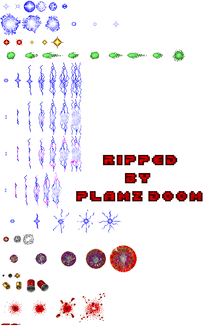 DOOM (Prototypes) - Projectiles and Effects