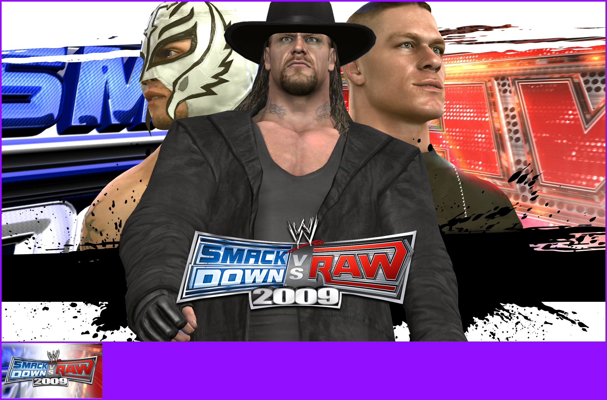 WWE SmackDown vs. Raw 2009 - Game Banner & Icon