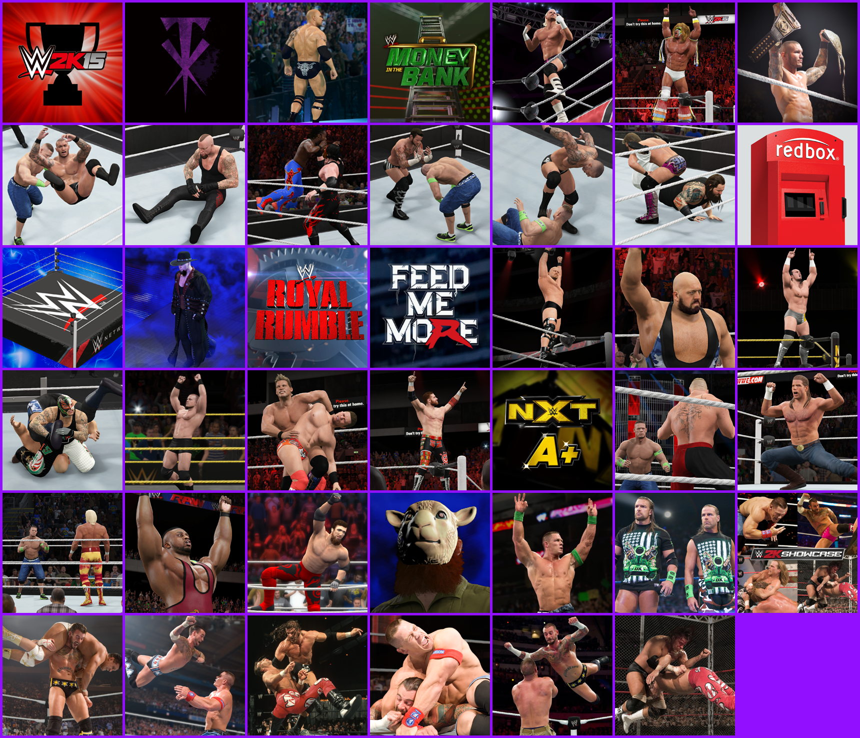 WWE 2K15 - Trophy Icons