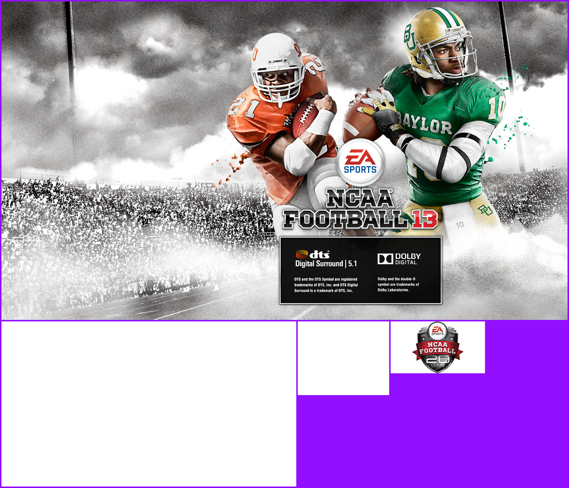 NCAA Football 13 - Game Banner & Icon