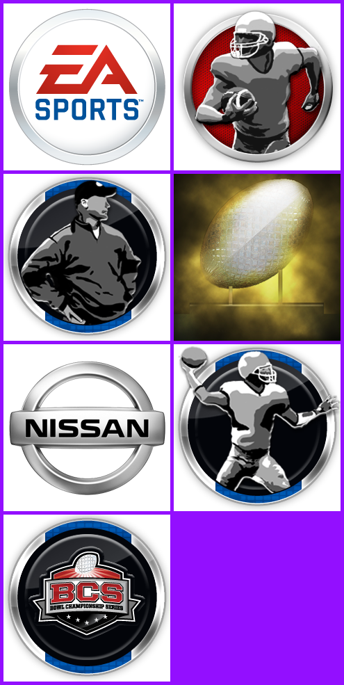 NCAA Football 14 - Trophy Icons