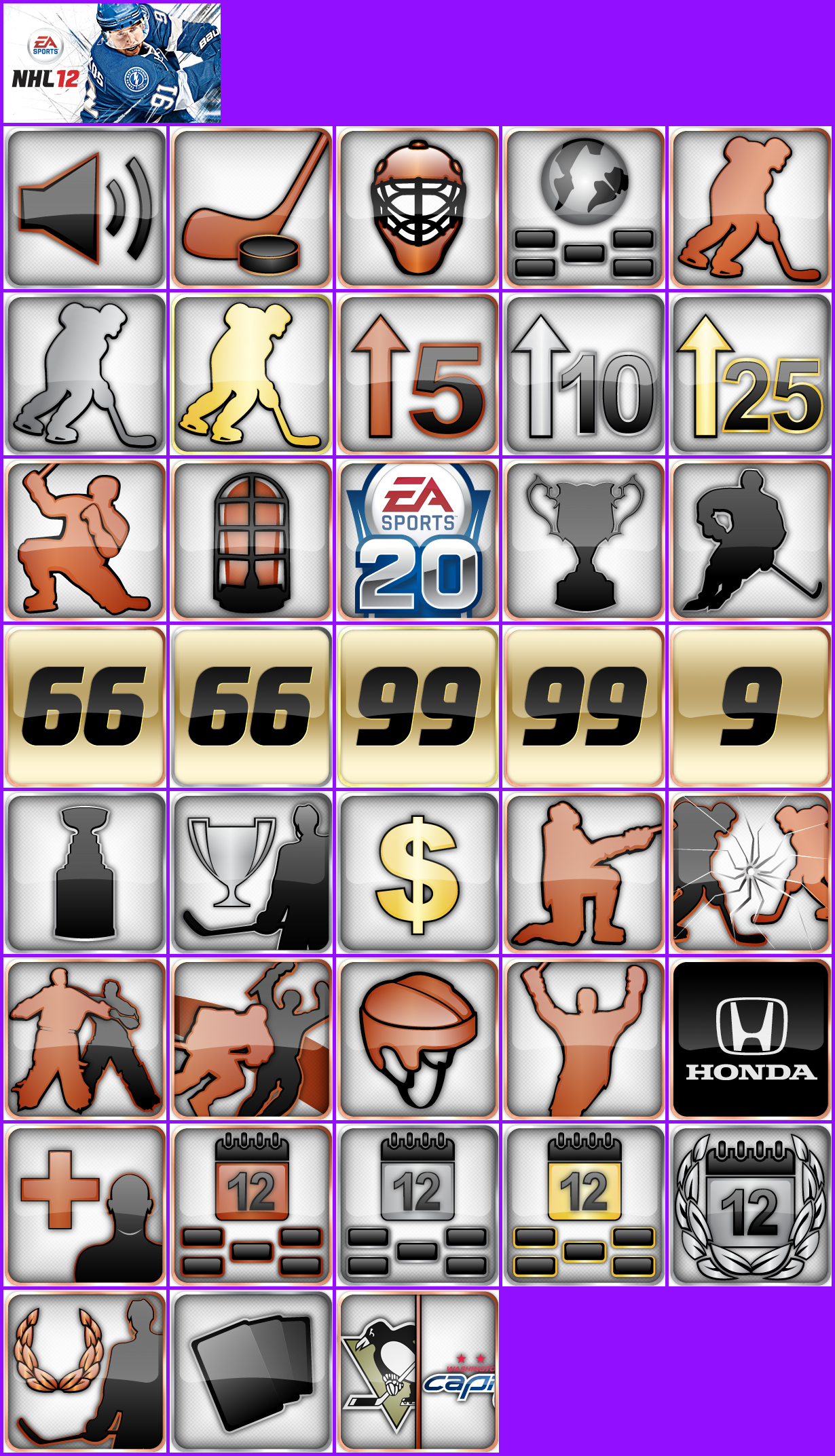 Trophy Banner & Icons