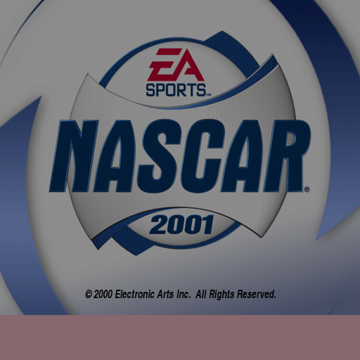 NASCAR 2001 - Title Screen