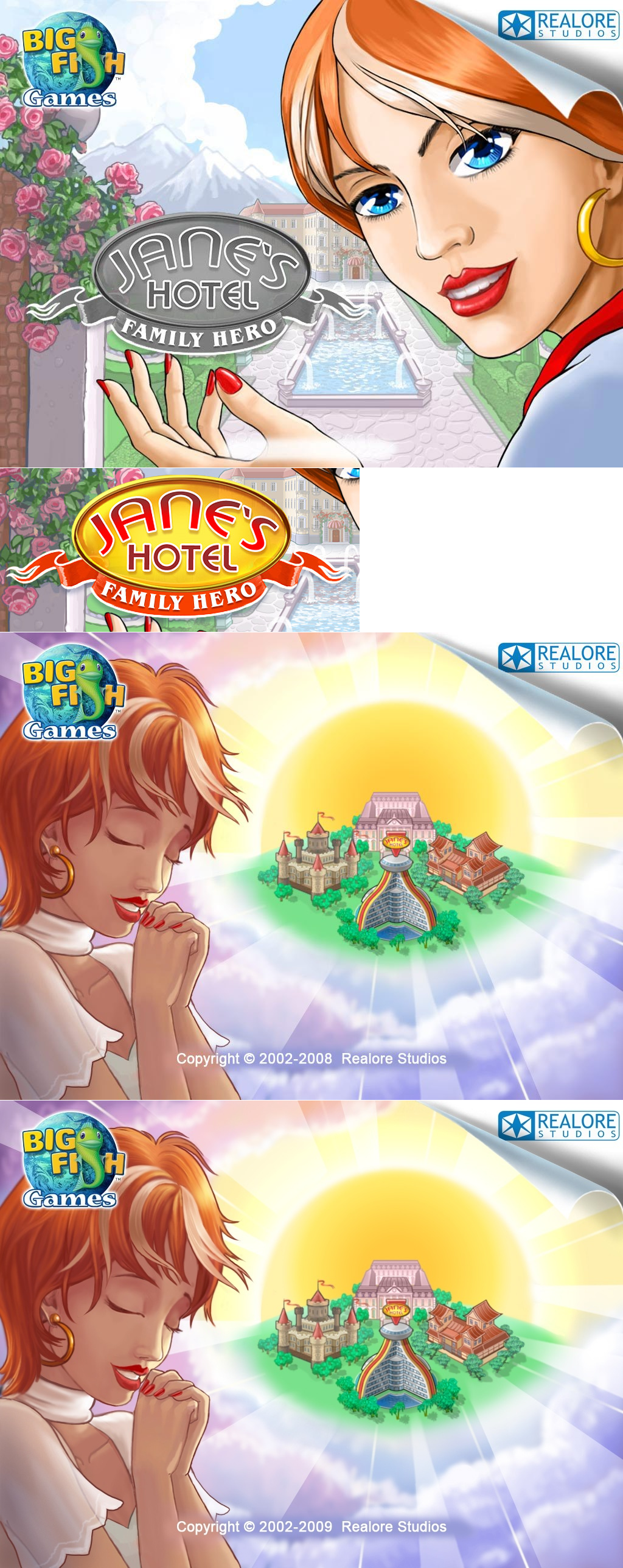 Jane's Hotel: Family Hero - Intro & End Screen