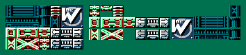 Cut Man Tileset (Wily's Revenge, MM9-Style)