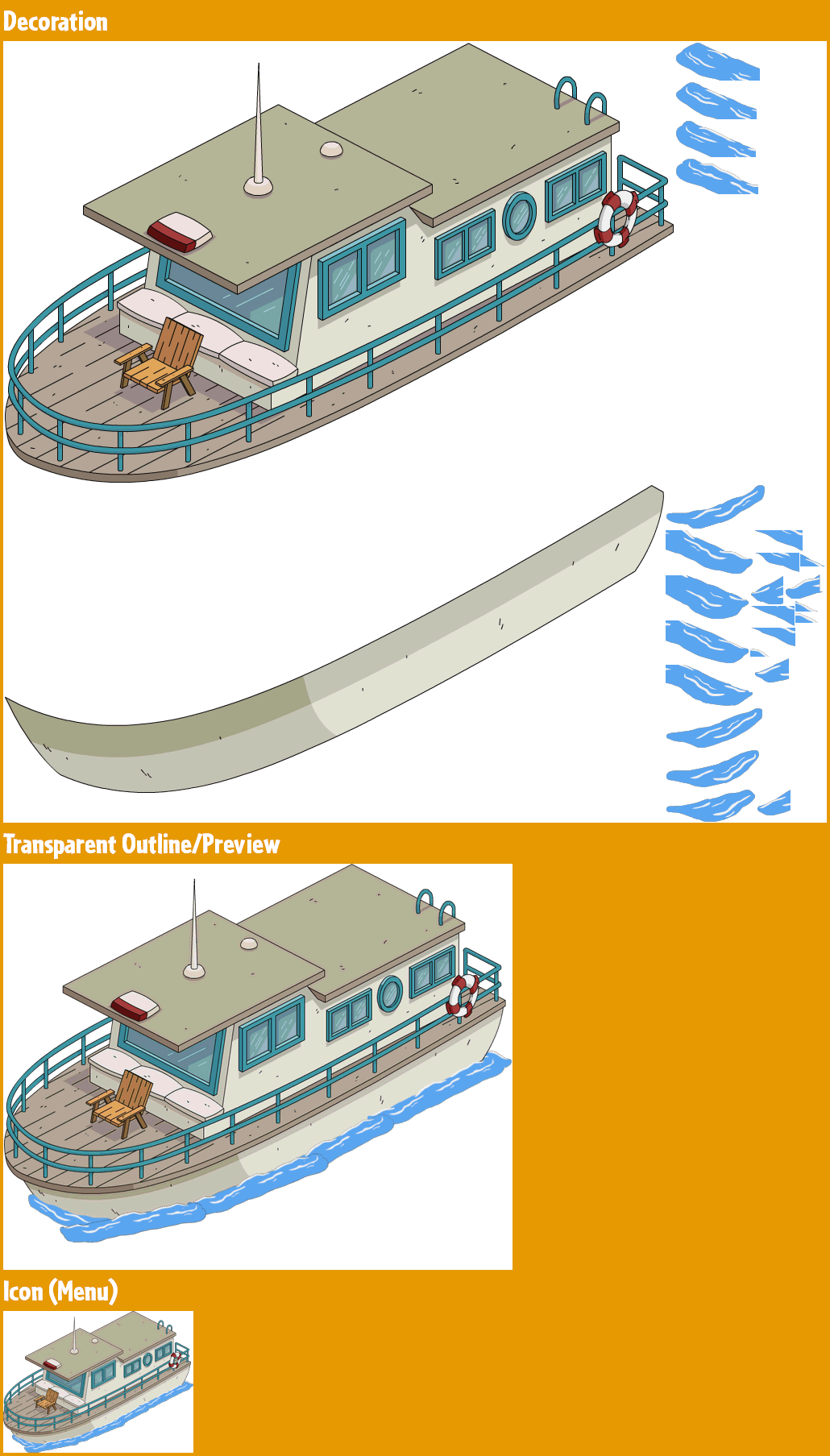 The Simpsons: Tapped Out - Simpson Houseboat