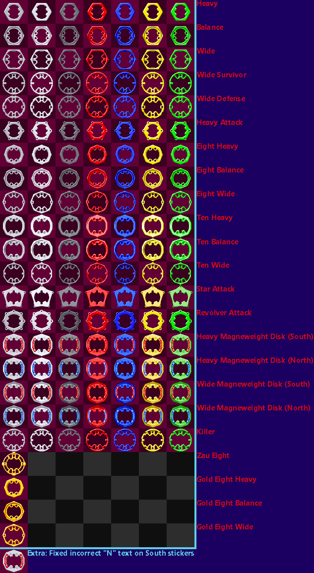 Bakuten Shoot Beyblade 2002 - Gekisen! Team Battle!! (JPN) - Weight Disk