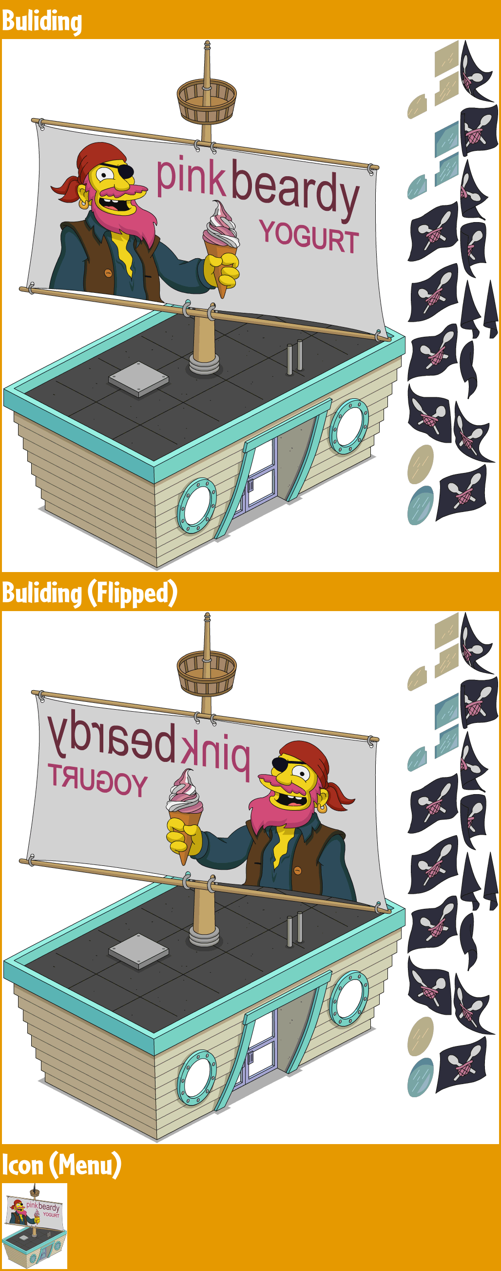 The Simpsons: Tapped Out - Pinkbeardy Yogurt