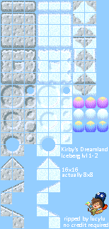 Kirby's Dream Land 3 - Iceberg 1-2