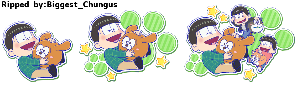 Motto! New Puzz Osomatsu-san: Shinpin Sotsugyou Keikaku - Choromatsu (Dog Matsu Collaboration)