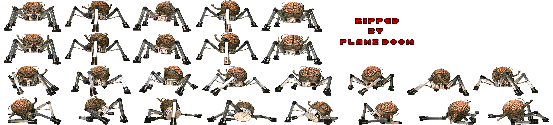 DOOM (Prototypes) - Spiderdemon/Spider Mastermind