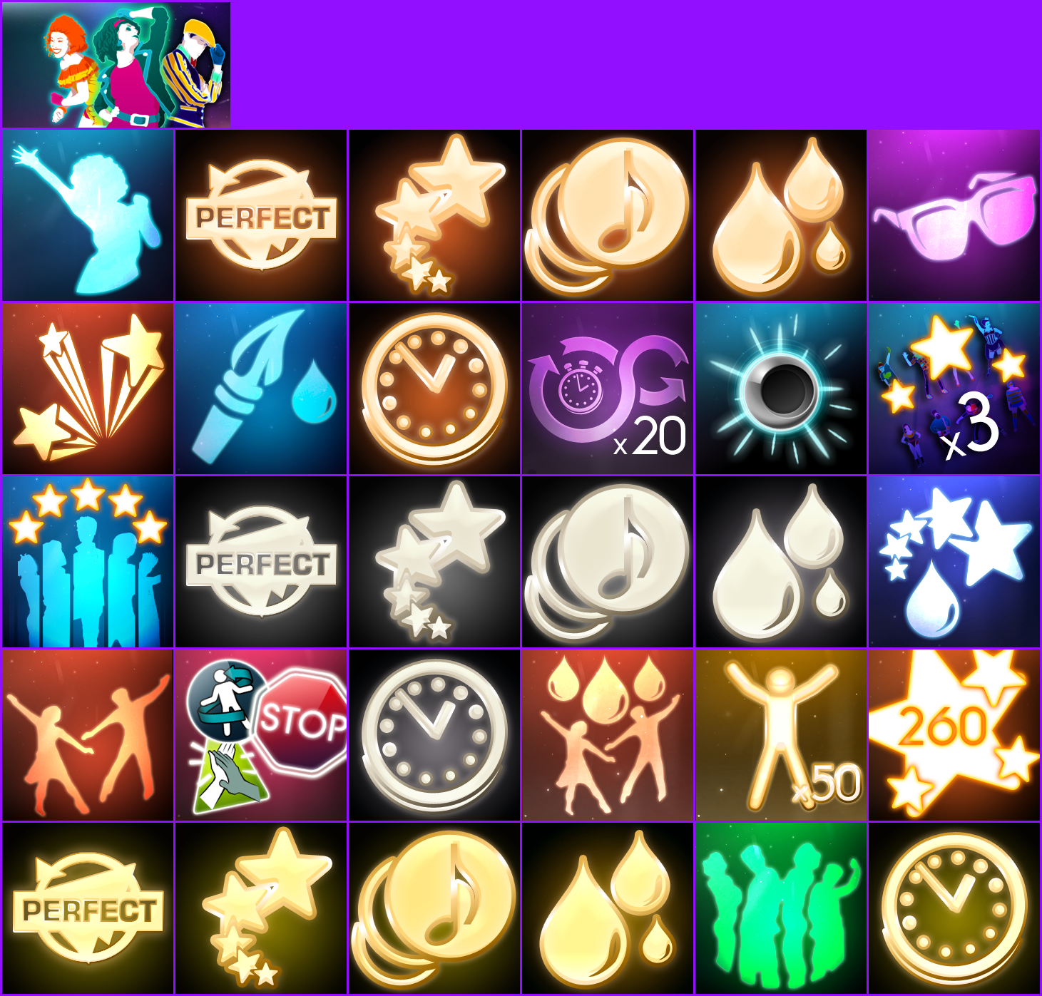 Trophy Banner & Icons