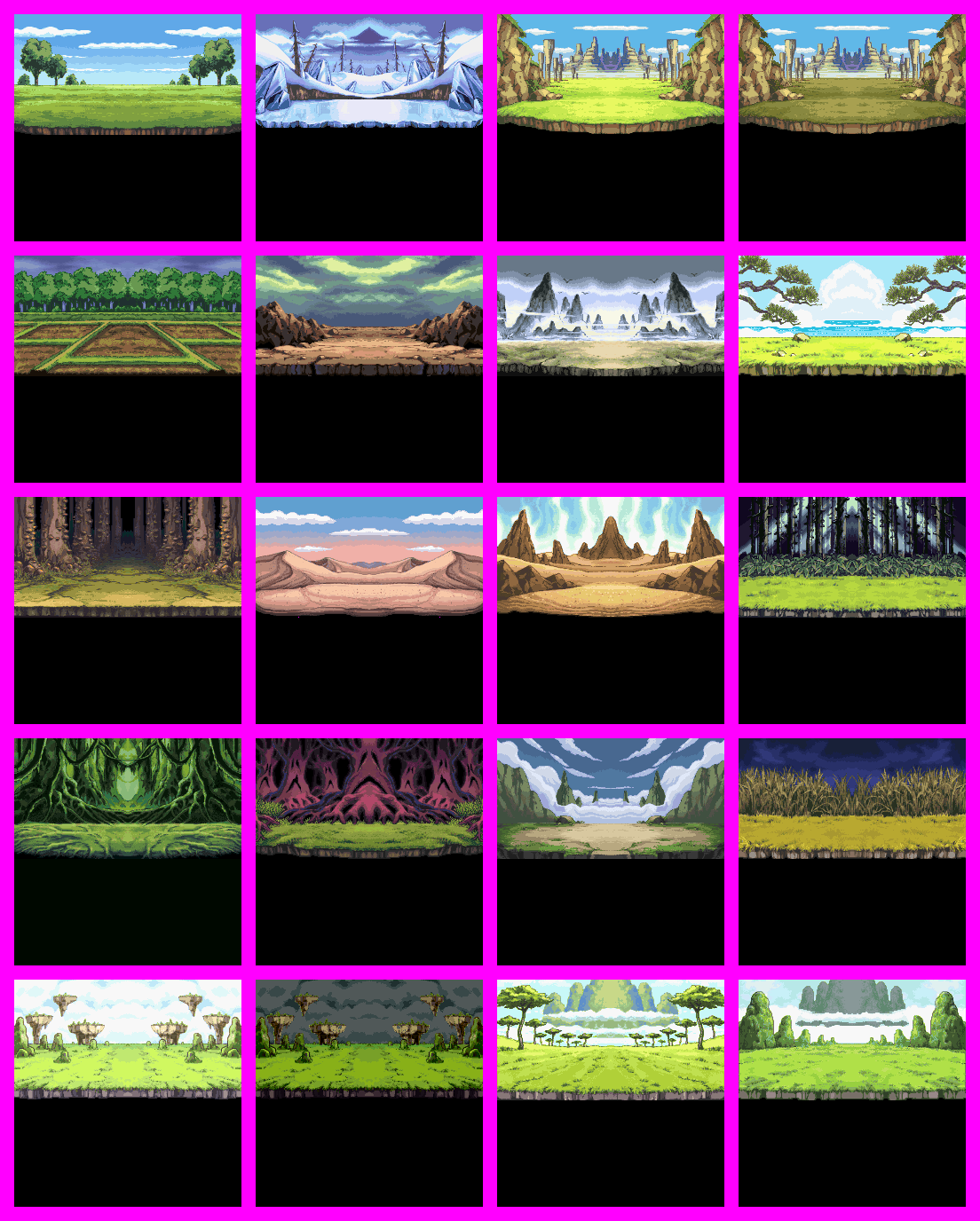 Battle Backgrounds 1