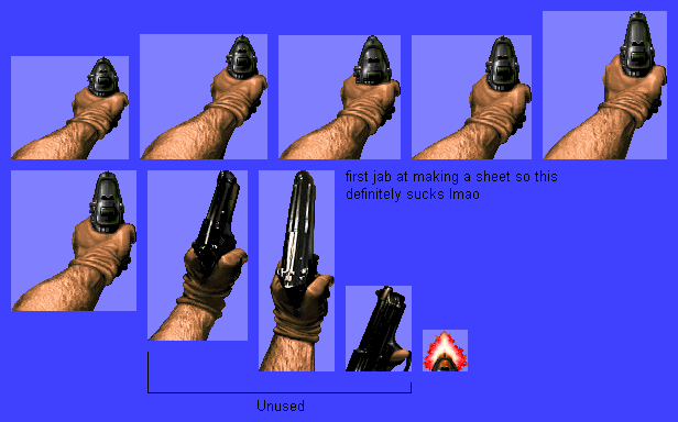 DOOM / DOOM II - Pistol (Uncropped)