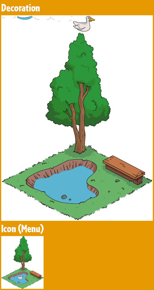 The Simpsons: Tapped Out - Duck Pond