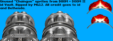 DOOM / DOOM II - Chaingun (Unused)