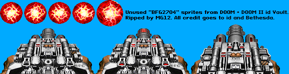 DOOM / DOOM II - BFG2704 (Unused)