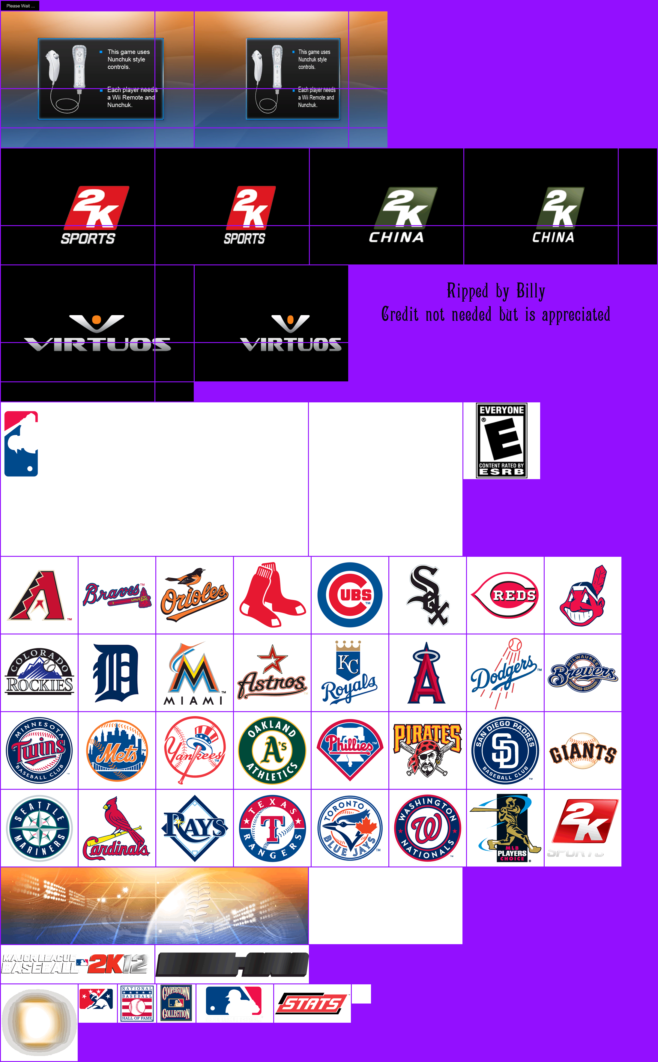 Major League Baseball 2K12 - Intro & Title Screen