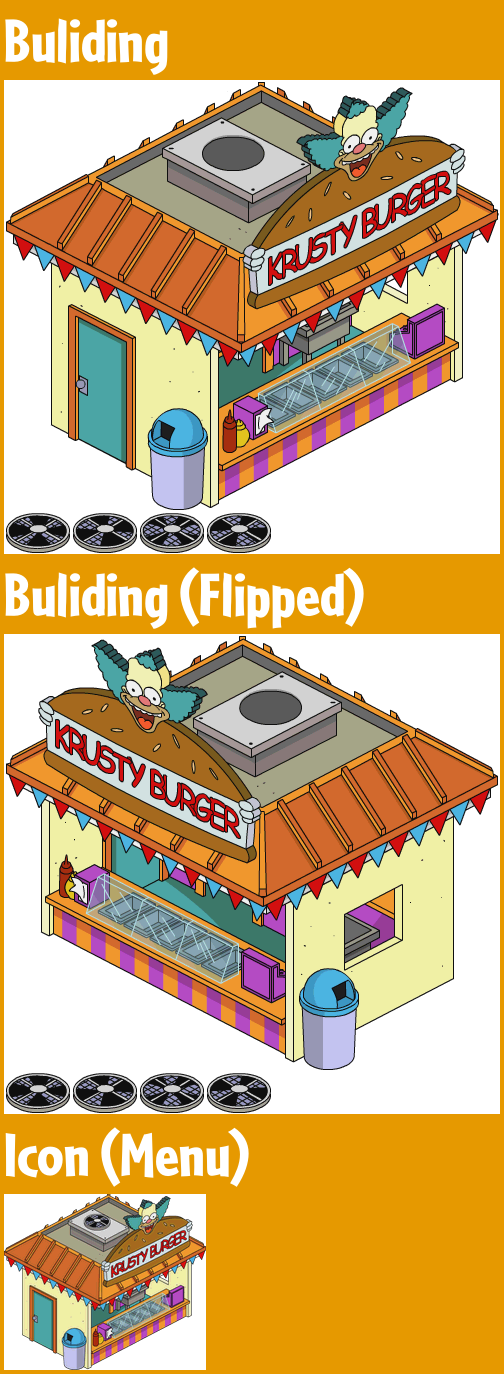 The Simpsons: Tapped Out - Krustyland Krusty Burger