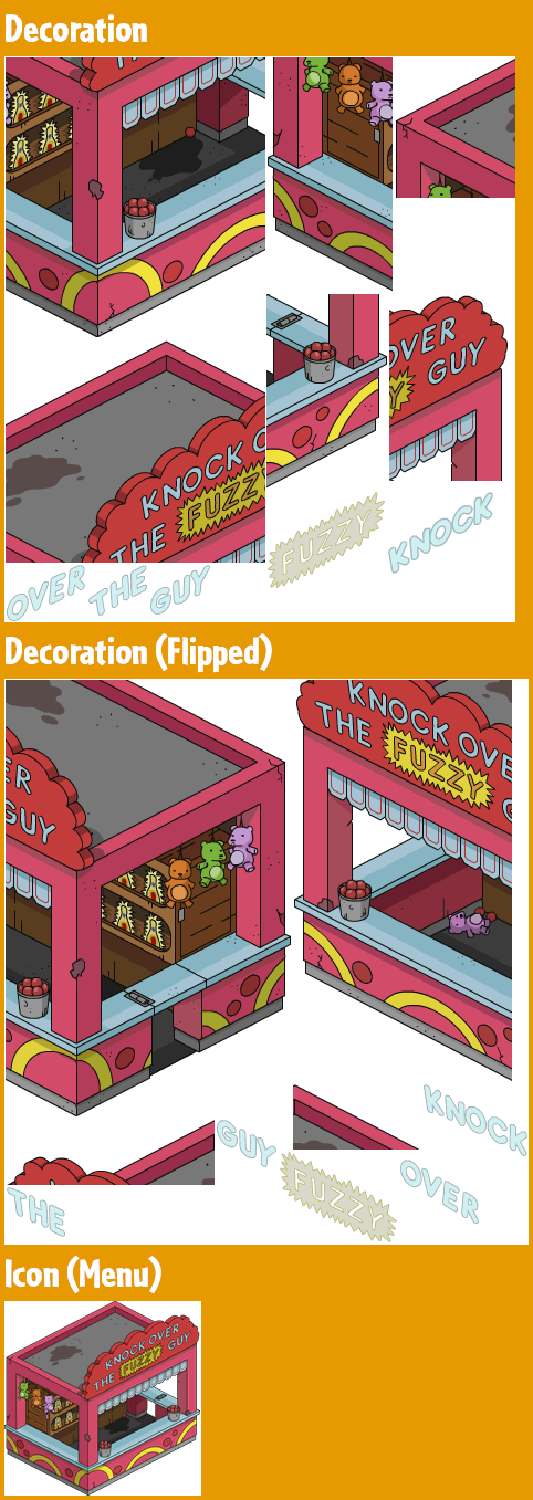 The Simpsons: Tapped Out - Knock Over The Fuzzy Guy