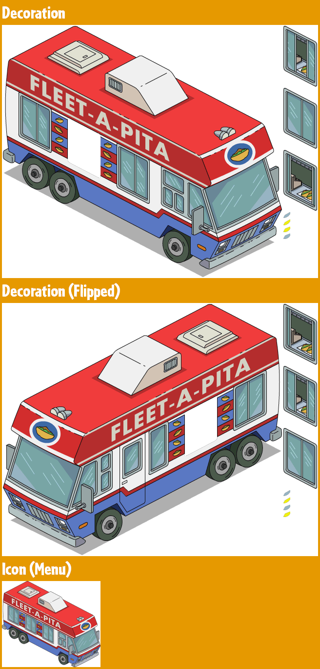 The Simpsons: Tapped Out - Fleet-A-Pita Van