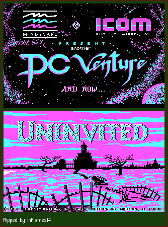 Uninvited - Title Screen