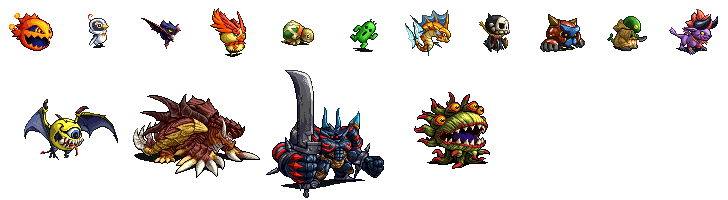 Pictlogica Final Fantasy - WoFF Monsters