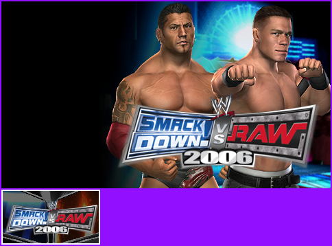 WWE SmackDown vs. Raw 2006 - Game Banner & Icon