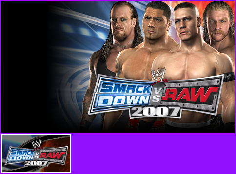 WWE SmackDown vs. Raw 2007 - Game Banner & Icon