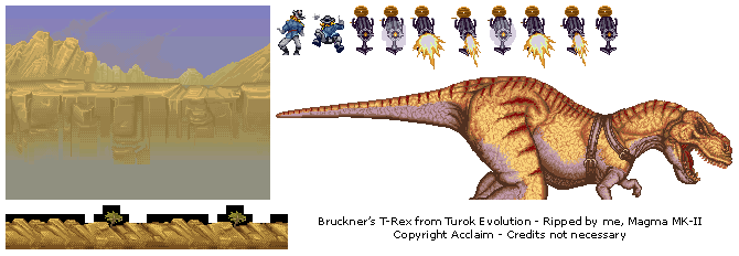 Turok Evolution - Bruckner's T-rex