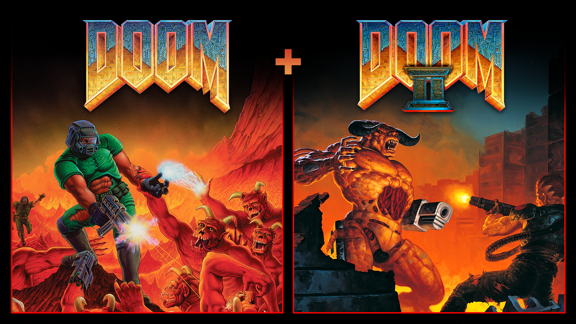 DOOM / DOOM II - DOOM + DOOM II Splash Screen