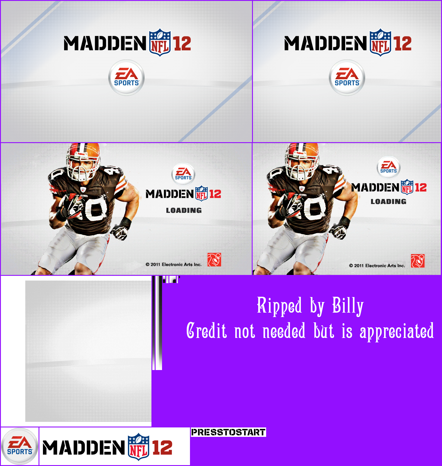 Madden NFL 12 - Intro & Title Screen