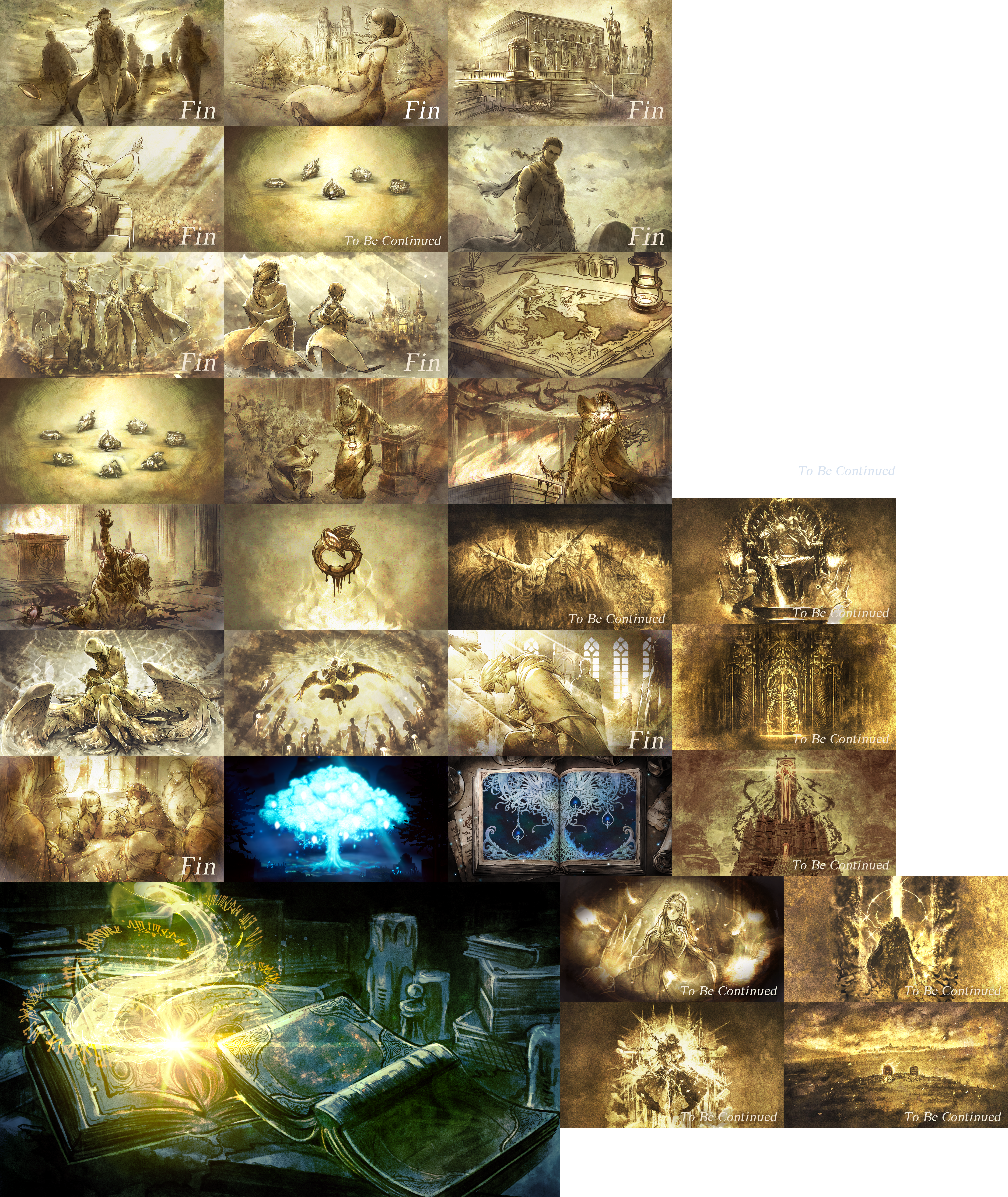 Octopath Traveler: Champions of the Continent - Story Illustrations